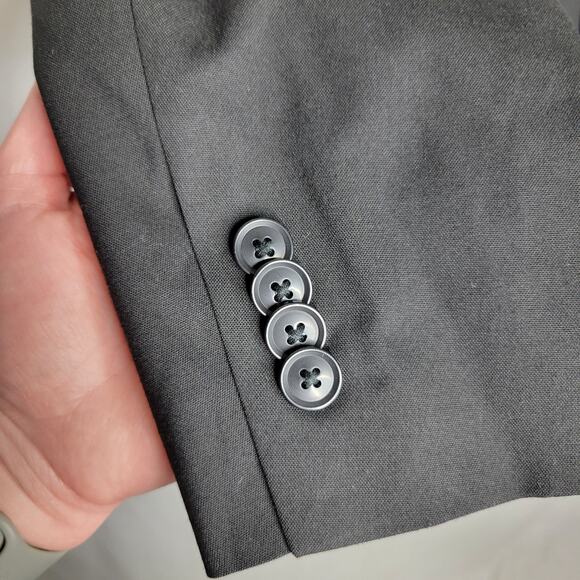 Alfani Men's Slim-Fit Stretch Solid Suit Jacket Blazer Black NWT 38L - Picture 9 of 16